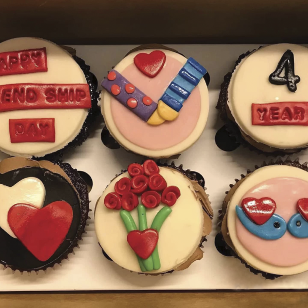 Happy Friendship Cupcakes