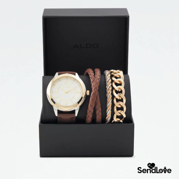 ALDO bands and watch